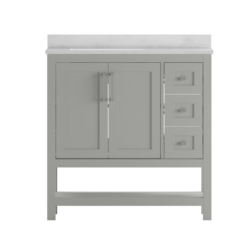 Wayfair | Gray Bathroom Vanities You'll Love in 2024